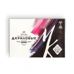 Набор акрил картон, 6шт х46 мл Мастер-Класс