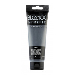 Гематит металлик, краска акриловая Blockx Artist