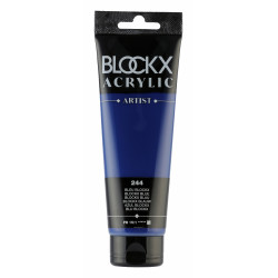 Синий, краска акриловая Blockx Artist
