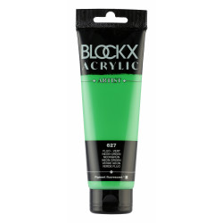 Зелёный неон, краска акриловая Blockx Artist