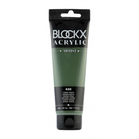 Земля зелёная, краска акриловая Blockx Artist