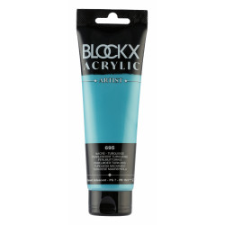 Бирюзовый перламутр, краска акриловая Blockx Artist
