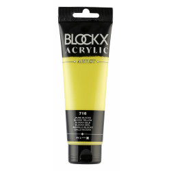 Жёлтый BLOCKX, краска акриловая Blockx Artist