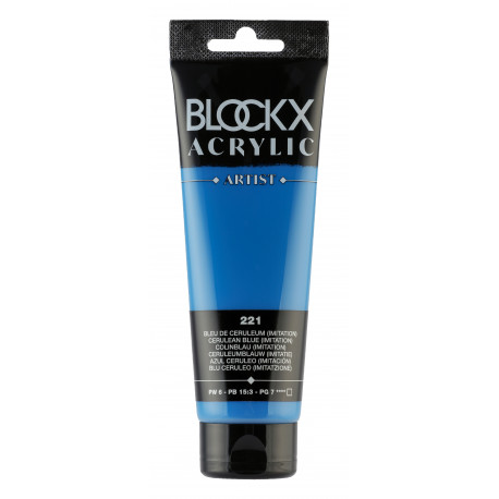 Церулеум (иммитация), краска акриловая Blockx Artist