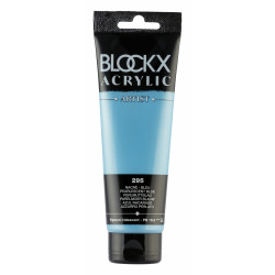 Синий перламутр, краска акриловая Blockx Artist