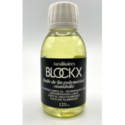 Масло льняное полимеризованное Blockx 125мл