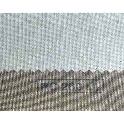 Холст грунт.ВАТТО ХЛОПОК 35%, ПОЛИЭСТЕР 65%, 260 гр/м, ш. 210 см., мелкое зерно