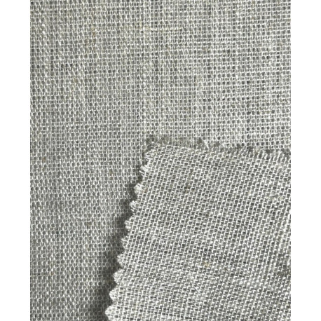 Холст негрунт. ЛЕН 100%, 180 гр/м, ш. 200 см, среднее зерно