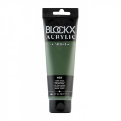 Зелёная земля, краска акриловая Blockx Artist