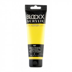 Титановый жёлтый средний, краска акриловая Blockx Artist