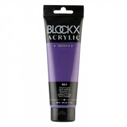 Фиолетовый светлый, краска акриловая Blockx Artist