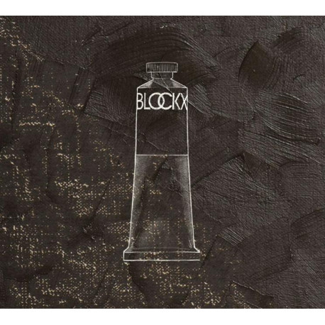 Коричневый прозрачный, краска масляная Blockx