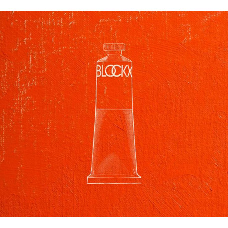 Кадмий оранжевый красный, краска масляная Blockx