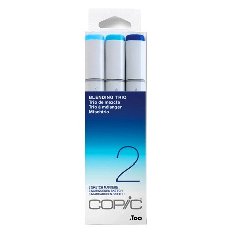 Набор маркеров COPIC sketch Blending Trio 2 (3 цв.)