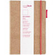 Блокнот SenseBook Red Rubber L/ 20,5х28,5 см/ A4,эскизный, 158 страниц