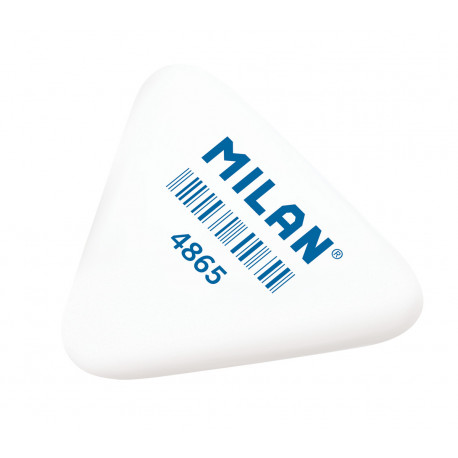 Треугольный ластик Milan из синтетического каучука 3,6 х 3,3 х 0.6 см