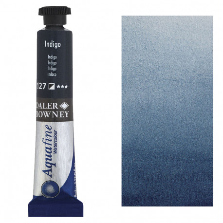 Индиго AQUAFINE Watercolour, акварельная краска в тубе 8 мл