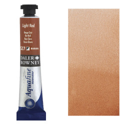 Красный светлый AQUAFINE Watercolour, акварельная краска в тубе 8 мл