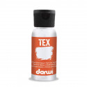 Белая.Нерастекающаяся краска по светлым тканям Darwi Tex 50мл