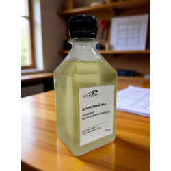 Даммарный лак Черная речка, сатиновый светостабилизированный, 220 мл