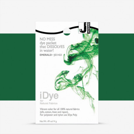 Изумрудный. Краситель для натуральных волокон iDYE