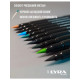 Набор D (Океан) LYRA Aqua Brush Duo - двухсторонние c эффектом кисточки, 10 цветов