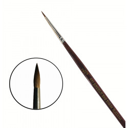 Колонок №2/0 Angelo Red Sable Holland 410, круглый