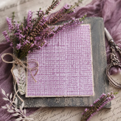 Картон для Scrapbooking, 30,5х30,5 см." STRUKTURA VINTAGE" Вереск