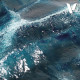 Акриловый медиум Vallejo Эффект воды - Средиземноморский голубой