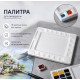 Палитра пластиковая "Итальянск.стандрат", 32х42 см 18 ячеек